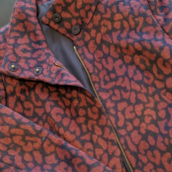 Loft leopard print coat - Picture 2 of 5